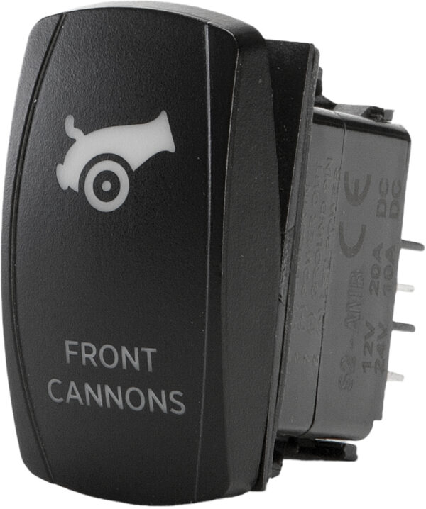 FRONT CANNONS DASH SWITCH PRO SERIES BACKLIT