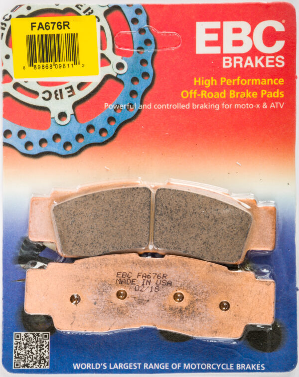 BRAKE PADS H-SERIES FRONT RIGHT