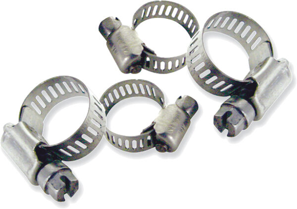 STAINLESS STEEL HOSE CLAMPS 7/16"-25/32" 10/PK