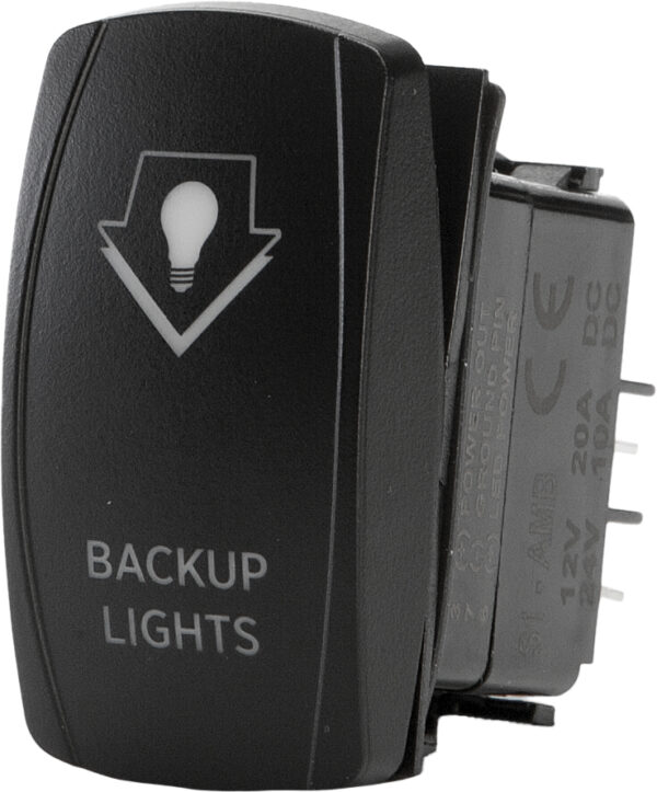 BACK UP LIGHTING SWITCH PRO SERIES BACKLIT